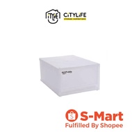 Citylife 9L Frost Single Tier Drawer (Large) - Clear- G5067 - Citylong
