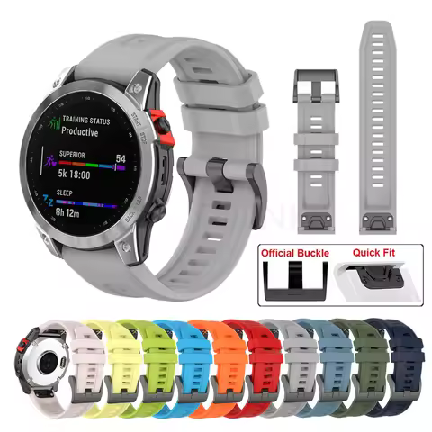 20 22 26mm Quickfit Watchband Straps For Garmin Fenix 7X 7S 7 Solar/6X 6S 6 Pro 3 5 5S 5X Plus Watch