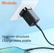 Mcdodo - 65W Ultra MINI 3 Port PD 3.0 [GaN 5 PRO Mini - The 5th Gan Tech] Type-C Mini Fast Charger A