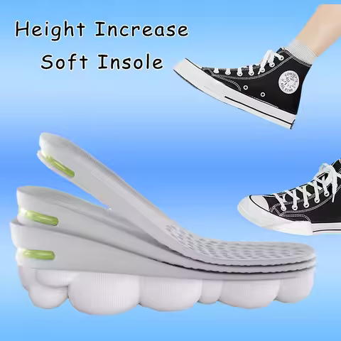 1Pair New Sports Air Shock Absorbing Shoe Pads Plantar Fasciitis Shoe Inserts Cloud-like Comfort Ins