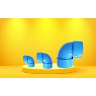 Pvc งอบาง 90° 4" แพค 25 ตัว