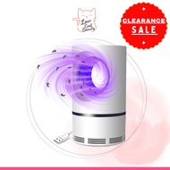 CLEARANCE USB Portable Vortex Mute Mosquito Killer Lamp LED Mosquitoes Repellent Portable Insect Pes