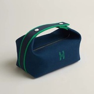 hermes 飯盒包 bride a brac lunch bag 小袋小號small navy 藍色