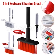 1 Set Keyboard Headset Soft  Brush Cleaner Kit Multifunction Keyboard Computer Clean Brush Earphone Keyboard Cleaning Brush Tool Kits