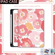 For IPad Air 4th Generation Case with Pencil Holder for Apple Ipad Pro 11 12.9 2021 2022 10.5 9.7 10.9 10.2 Casing Ipad Mini 1 2 3 4 5 6 Case Ipad 6th 7th 8th 9th 10th Gen Cover for ipad air11 M2 M4 air6 10.9 air13 Pro 13 12.9 11 2024 case