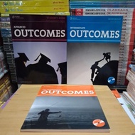 Original BOOK OUTCOMES ADVANCED STUDY BOOK, INTERMEDIATE WORKBOOK, PRE - INTERMEDIATE WORKBOOK etc. 