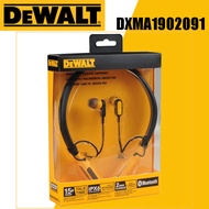 DEWALT DXMA1902091 Wireless Bluetooth Jobsite Pro Neckband Headphones Neckband Earphones with 15H Pl