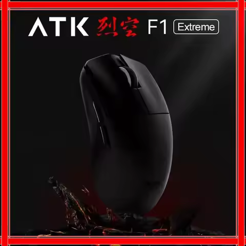 ATK BlazingSky F1 Extreme 35g Ultra-Light Wireless Gaming Mouse | PAW3950 Ultra Sensor | 8000Hz Poll