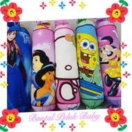 READY STOCK Bantal Peluk small/Baby Bolster Cartoon Kids Bolster Candy with Case