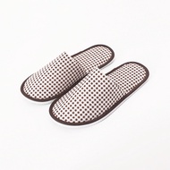 -shop House Shoes Hotel Rubber Soles Non-Slip slipper Checkered Pattern 27-29CM