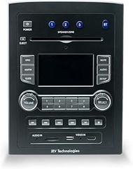 iRV Technology iRV66 AM/FM/CD/DVD/MP3/MP4/USB/SD/HDMI/Digital5.1/Surround Sound/Bluetooth 3 Zones wall mount RV Radio Stereo with wire adaptor Concertone ZX500/600/690/700,Genesis GT-3.0
