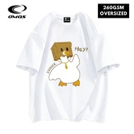 OMOS 260GSM Oversized T-Shirt Duck