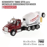 DM 1: 50 Kenworth T880S SBFA Trailer Cement Mixer Truck Alloy Limingfang Model 71062 Version Model