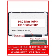 14.0 Acer Aspire 4810 4810T 4810TG 4810TZ 4820 4820T 4820TG 4820TZ 4830 4830T 4830TG 4830TZ LCD LED 