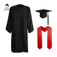 Frolada- Academic Cape Gown Set Bachelor Gown Set 3Pcs Graduation Gown Set for Adults – Unisex Acade