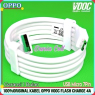 Kabel Data Oppo F 9 Oppo F 11 Original 100% Fast Charging Oppo Micro USB
