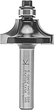 ENT 09812 Quarter Bar Milling Cutter HW, Shank (S) 8 mm, Diameter (D) 28.7 mm, NL 12.7 mm, R 8 mm, S