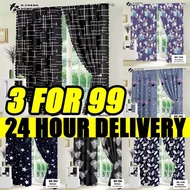 【3 FOR 99】 NEW Design 85x185cm Design Curtain For Window Door Room Home Decoration kurtina