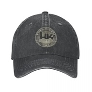 Heckler Koch HK Men Women Baseball Cap Distressed Denim Washed Hats Cap Retro Outdoor Summer Snapbac