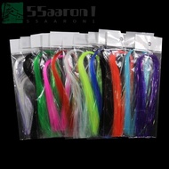 AARON1 Assist Hooks Line Fishing Tools Accessories Tinsel Streamer Fishing Lure Shining Jig Hook Str