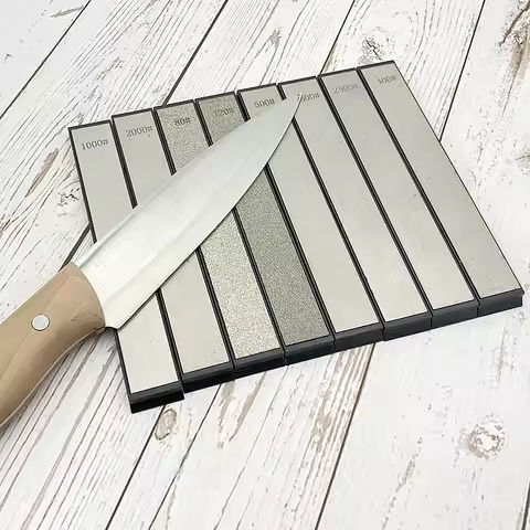 3pcs Set Diamond Stone Bar Ruixin Pro RX008 Knife Sharpener Replacement Diamond Whetstone Grinding S