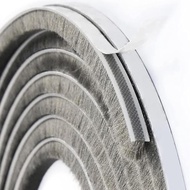Self Adhesive Felt Pile Brush Weather Stripping Sealing Tape for Sliding Window Door Wardrobe Weathe