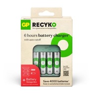 GP Recyko 4x AA 2100mAh 充電電池+USB充電器 (B423) (附送電池收納盒)