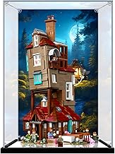 Acrylic display box for lego 76437 Tunnel Collector's Edition Minifigure Model,Dust-proof display bo