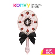 Flower Knows Strawberry Cupid Collection Hand Mirror 1pc ฟลาวเวอร์โนวส์ กระจกแต่งหน้า (Red Velvet/Mi