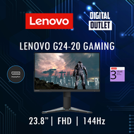 [DIGITAL OUTLET] LENOVO G24-20 GAMING MONITOR - 23.8" INCH FHD SCREEN / TILT ANGLE / 144 Hz / 3 YR WARRANTY