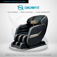 SNOWFIT Latte Anti-Scratch Ion Therapy Voice Control Multifunctional Massage Chair