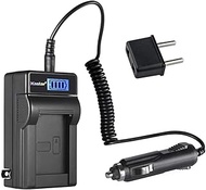 Kastar NB-11L LCD AC Battery Charger Compatible with Canon NB-11L NB11L, NB-11LH NB11LH Battery, Can