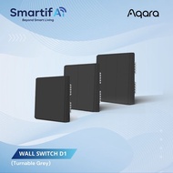 Aqara Smart Wall Switch D1 (No Neutral) Black – Smartifai