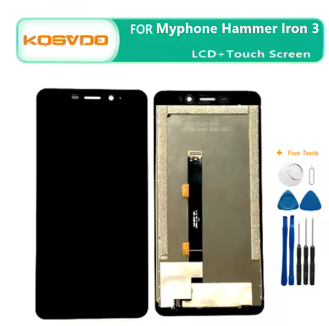 New Original Replacement 1440x720 For Myphone Hammer Iron 3 / Iron 3 LTE Iron 4 LCD Display Touch Sc