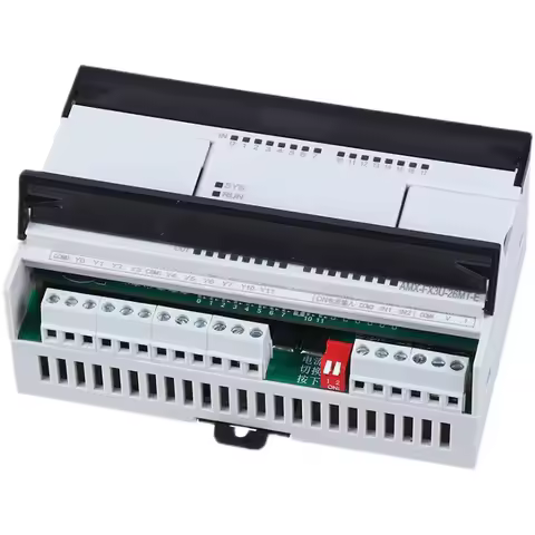 FX3U-26MR Compatible Relay output 2AI/1AO 16DI/10DO Ethernet MODBUS function