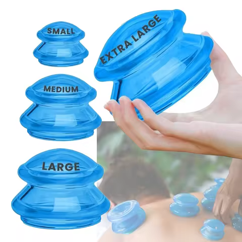 Silicone Cupping Set Professional Massage Cupping Cups for Cupping Therapy for Massage Myofascial Re