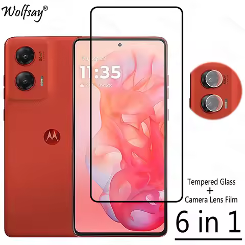 Tempered Glass For Moto G Stylus 5G 2024 Screen Protector For Moto G Stylus 5G 2024 Camera Glass For