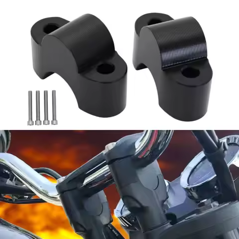 Motorcycle Accessories Handlebar Riser fat handleBars Mount Clamp Extend Adapter For KAWASAKI Z900RS