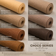 Geotextile Carpet Choco Series 100x200CM | Multifunctional Velvet Carpet