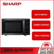 SHARP MICROWAVE OVEN WITH GRILL 28L R759EBS (J-TECH INVERTER)