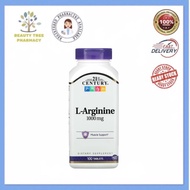21st Century L-Arginine 1000mg 100 Tablets