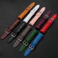 Universal Color Leather Strap 12mm Color Leather Watch Strap>24mm