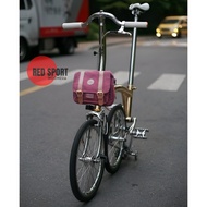MOSCOV Bicycle Bag - Folding Bike Bag - Handlebar Bike Bag - Seli Bike Bag - Drink Bottle Bike Bag -