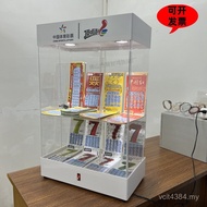 Cabinet Vertical Acrylic Display Cabinet Lottery Lottery Ticket Scratch Lottery Color Display Stand 