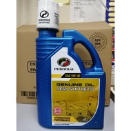 perodua engine SEMI SYNTIUM 5w30 with perodua oil filter