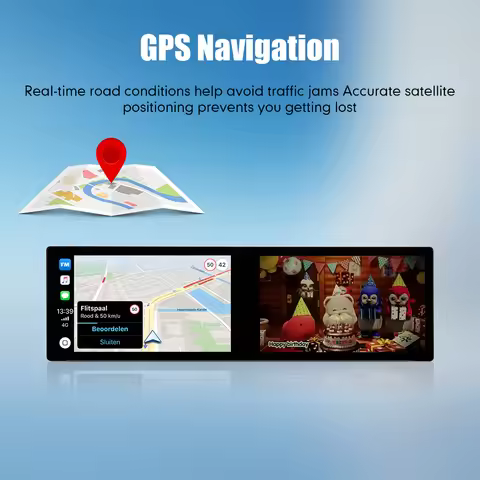 21.6/23.6 Inch Car Radio 2Din Android Multimedia Player Carplay Android Auto WIFI&4G GPS Navigation