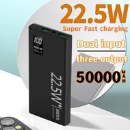 PD 22.5W powerbank 100000mah original powerbank 50000mah Super fast charging power bank LEDdigital d