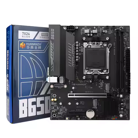 AMD AM5 B650M-B PRO motherboard with R5 7500F kit supports Ryzen 7000-9000 series R5 7600X processor