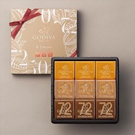 【Direct from japan】Chocolate Gift - Sweets - GODIVA Carrée Assortment (9 pieces)