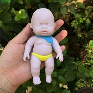 OUDIMEIDC Squeezing Doll Toy, Palm Reborn Doll Simulation Baby Palm Doll, Reborn Baby Trumpet Black 